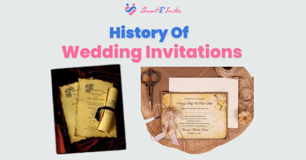 History of Wedding Invitations