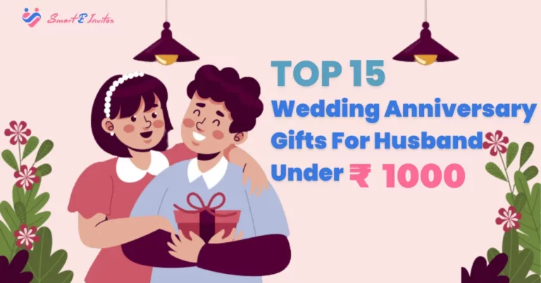 Top 15 Wedding Anniversary Gifts For Husband Under 1000