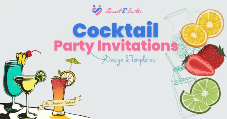 Cocktail Party Invitations Design & Templates